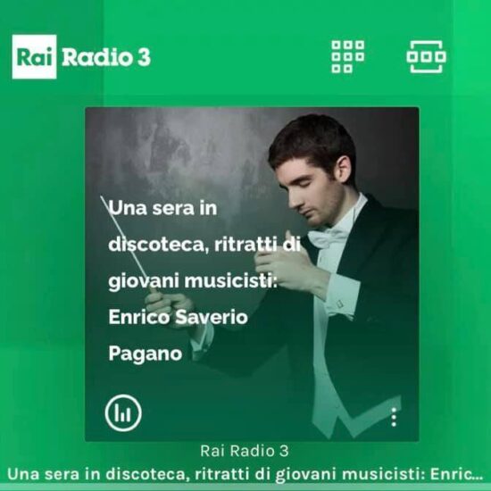 Enrico Saverio Pagano – Radio3