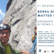 Assegnata la 2° Borsa di Studio Matteo Pasquetto per Aspirante Guida Alpina di 1° livello