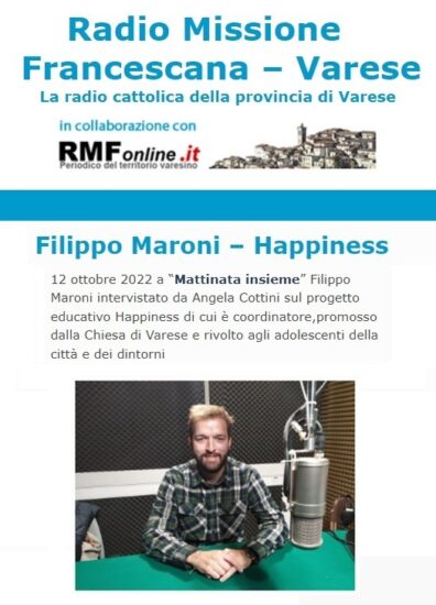 Happiness – Filippo – Radio Missione Francescana