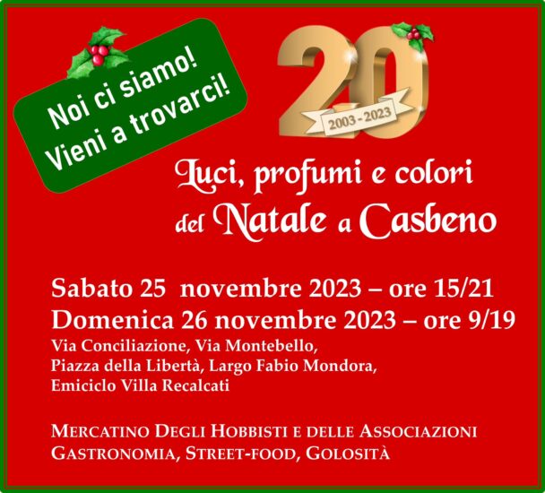 E’ tempo di Mercatini Natalizi!