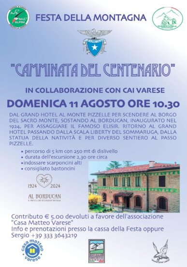 Varese, Campo dei Fiori, Festa della Montagna.