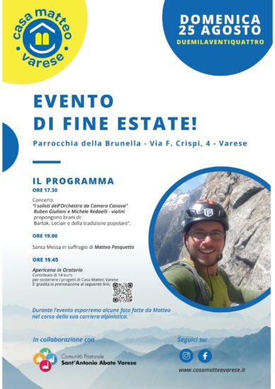 Evento di fine estate.