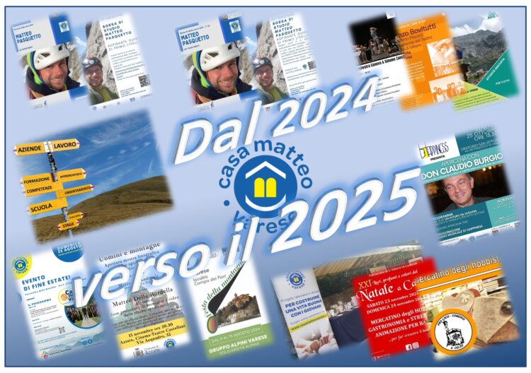 Stiamo per affacciarci su un nuovo anno, il 2025.