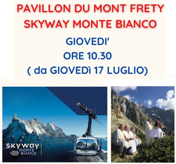 Santa Messa presso il giardino de Saussure – Pavillon Skyway