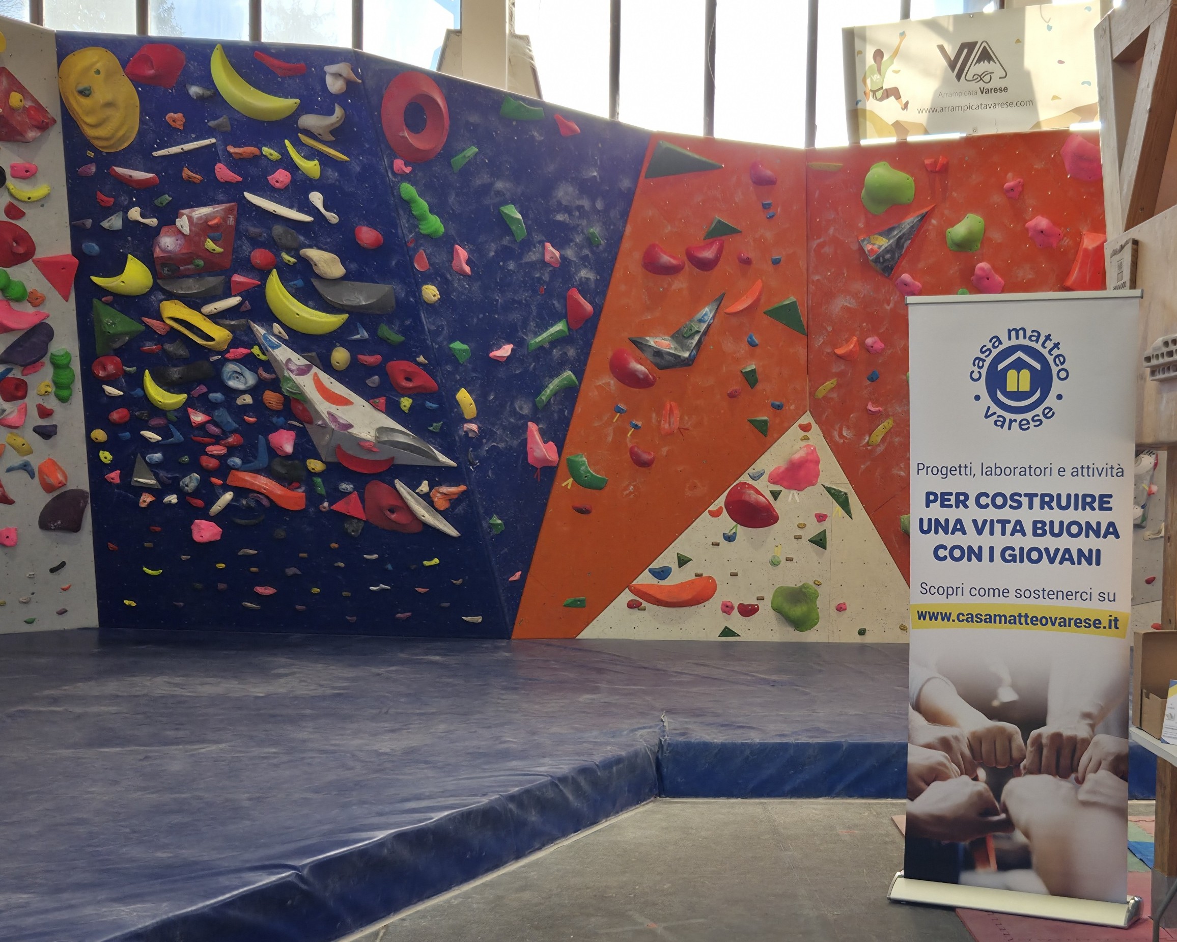 In parete, per passare dalla donazione al dono.