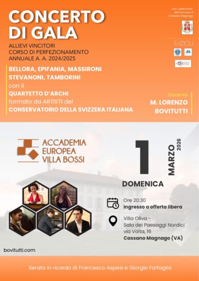 Gala Concert – Piano Concerto Debut Night.