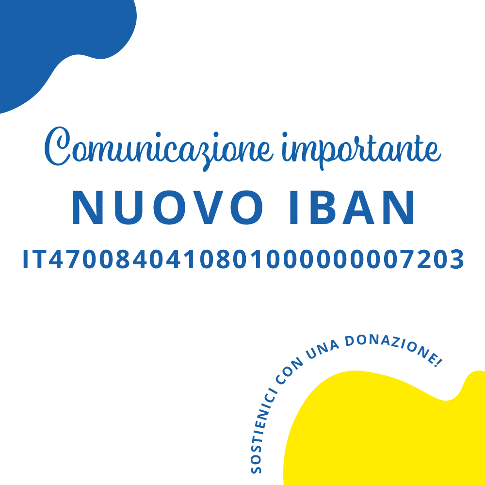 Casa Matteo ha un nuovo IBAN
