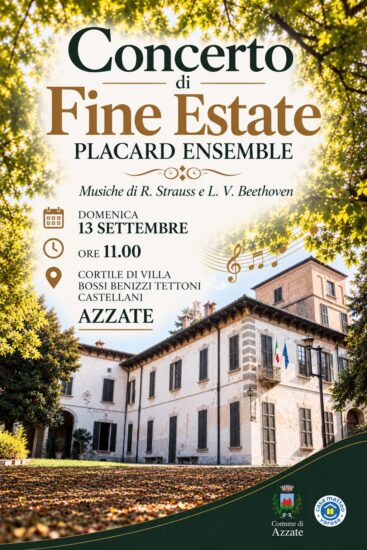 Concerto di Fine Estate – Placard Ensemble