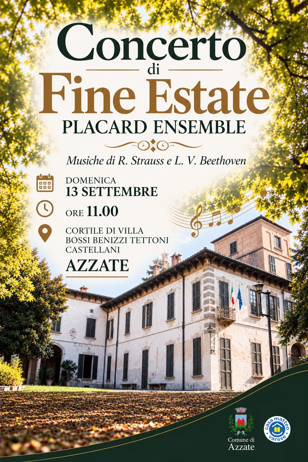Concerto di Fine Estate – Placard Ensemble
