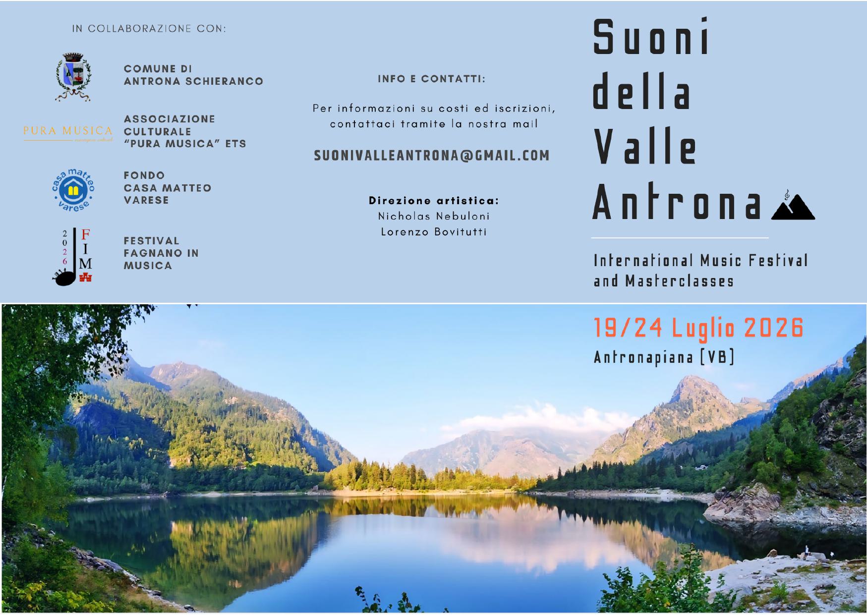 Suoni della Valle Antrona